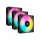 Wentylator Corsair iCUE LINK QX120 PWM RGB Triple Pack 3x120mm